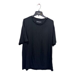Kangol T-Shirt Mens Size XXL Black Cotton Modal Casual Lightweight